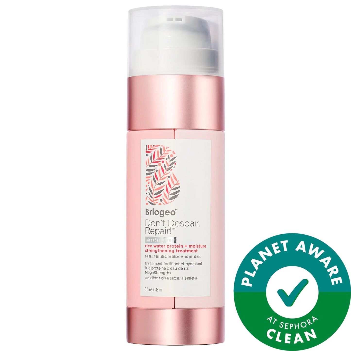Briogeo Don't Despair, Repair. Rice Water Protein + Moisture Hair Treatment: Strengthens, Repairs & Reduces Breakage