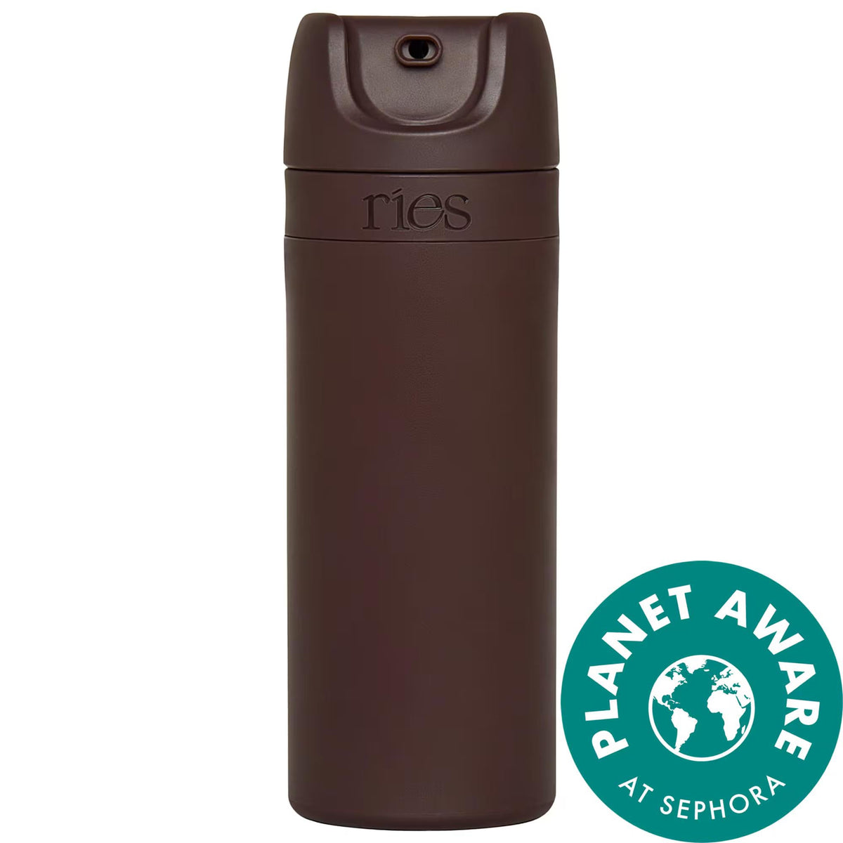 Essential Refillable Travel Container - Leakproof & TSA Approved - Sundown Plum Brown - Reusable Travel Size Bottles for Cosmetics & Toiletries