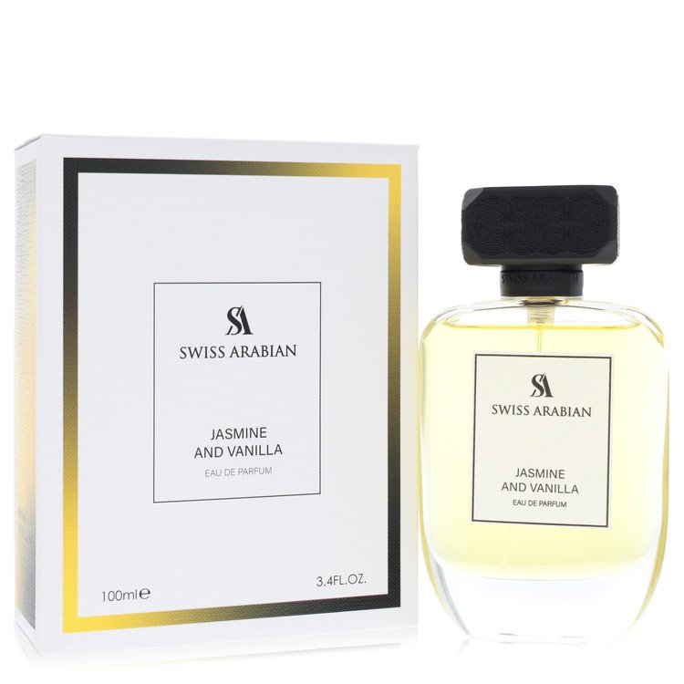 Swiss Arabian Jasmine And Vanilla by Swiss Arabian Eau De Parfum Spray 3.4 oz for Women