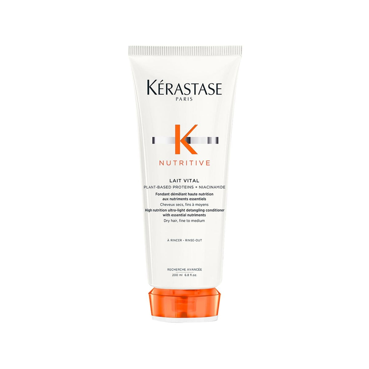 Kerastase Nutritive Lait Vital Hair Cream for Dry Hair - 200ml, Nourishing & Moisturizing Properties