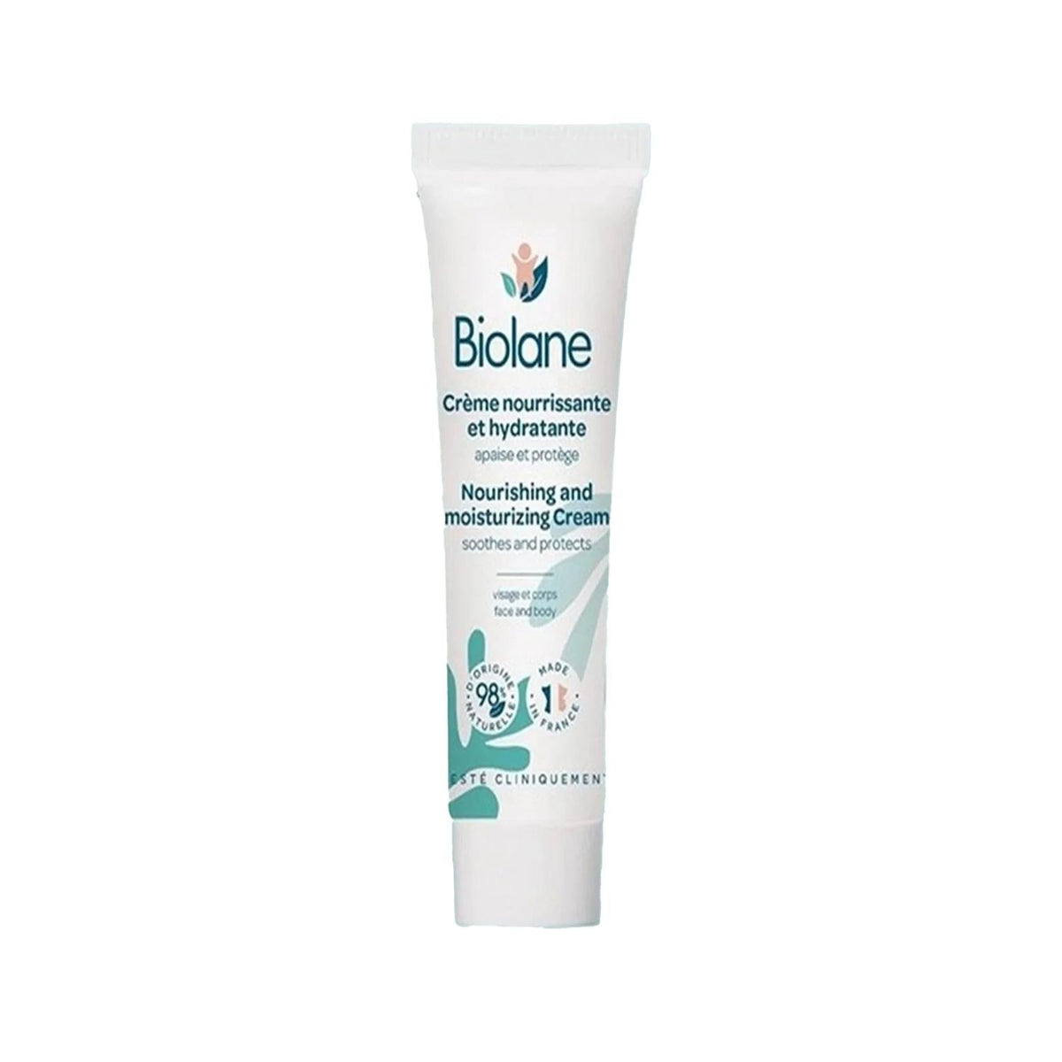 Biolane Baby Cream - Nourishing & Moisturizing Cream for Infants, 50ml - Gentle Skincare