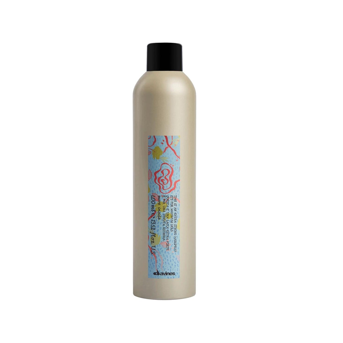 Davines Extra Strong Hold Hair Spray 400ml - Long Lasting Styling for All Hair Types
