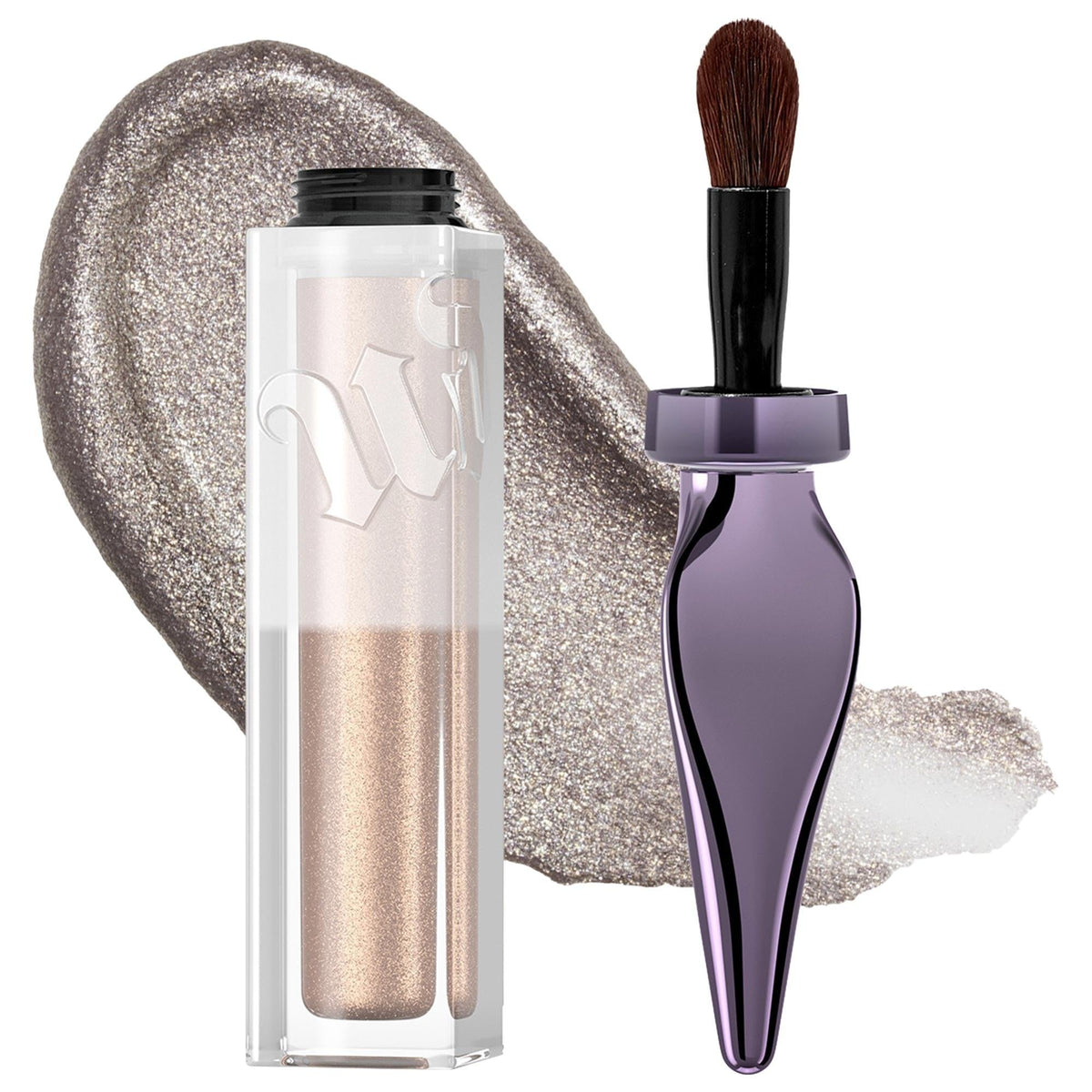 Sephora 24/7 Glaze-On Shimmer Grey Liquid Eyeshadow: Long-Wearing, Crease-Resistant, Easy Application for a Glowing Eye Look