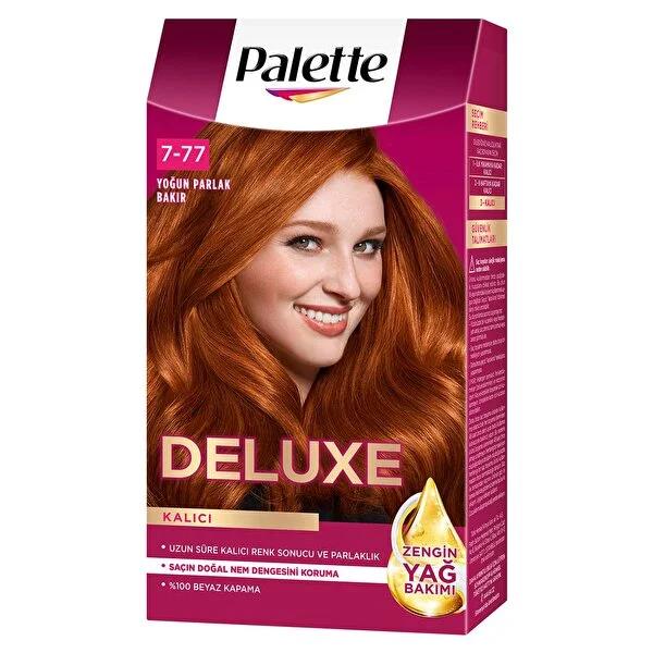 Palette Deluxe Night Blue 1-1 Hair Dye: Permanent, Shiny Color & 100% Grey Coverage with Natural Oils