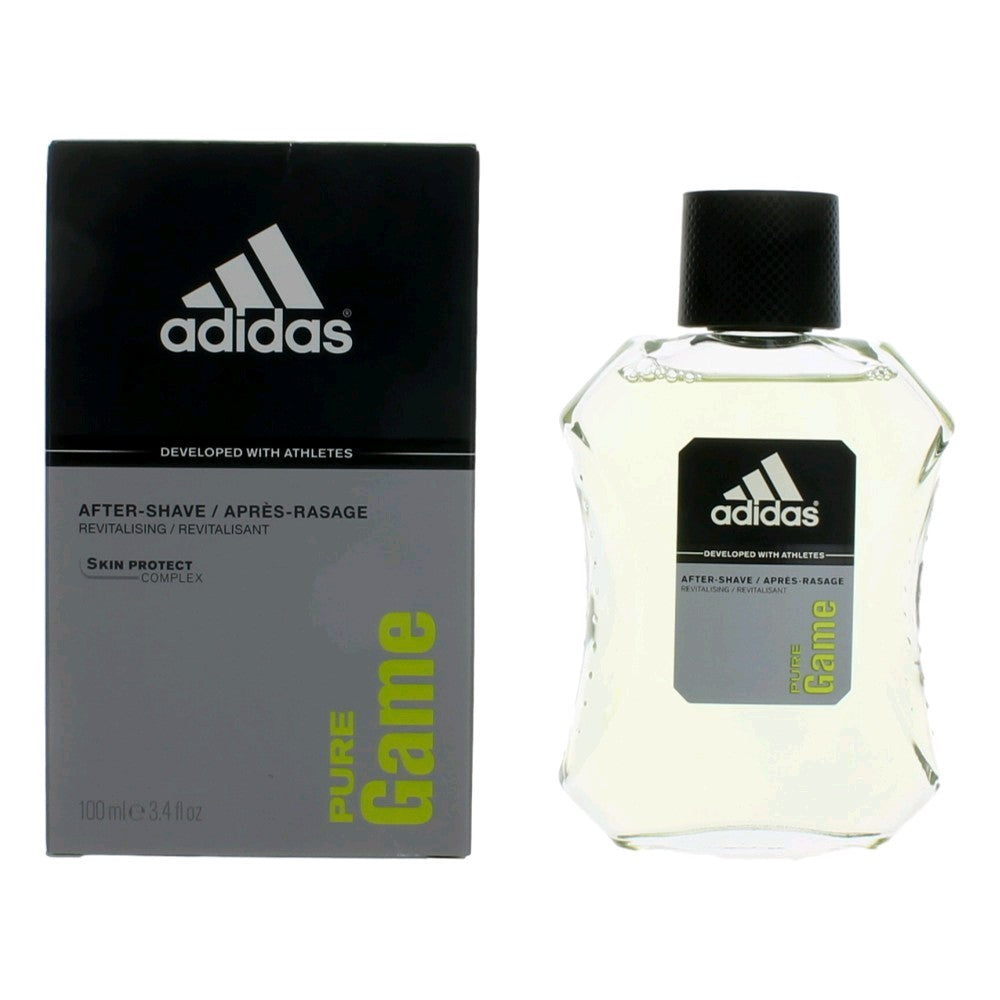 Adidas Pure Game, 3.4 oz After Shave for Men