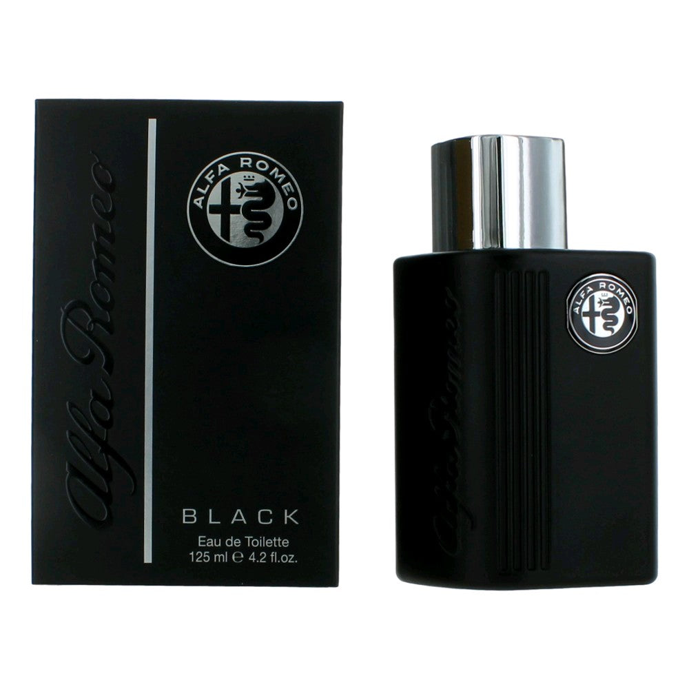 Alfa Romeo Black, 4.2 oz EDT Spray for Men