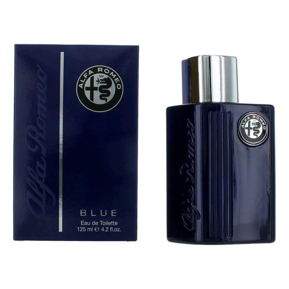 Alfa Romeo Blue, 4.2 oz EDT Spray for Men