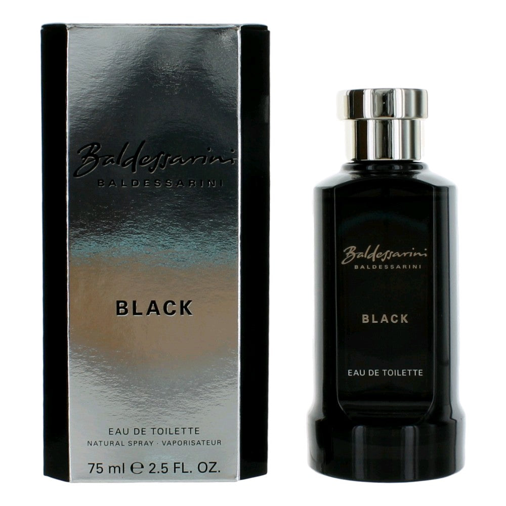 Baldessarini Black, 2.5 oz EDT Spray for Men