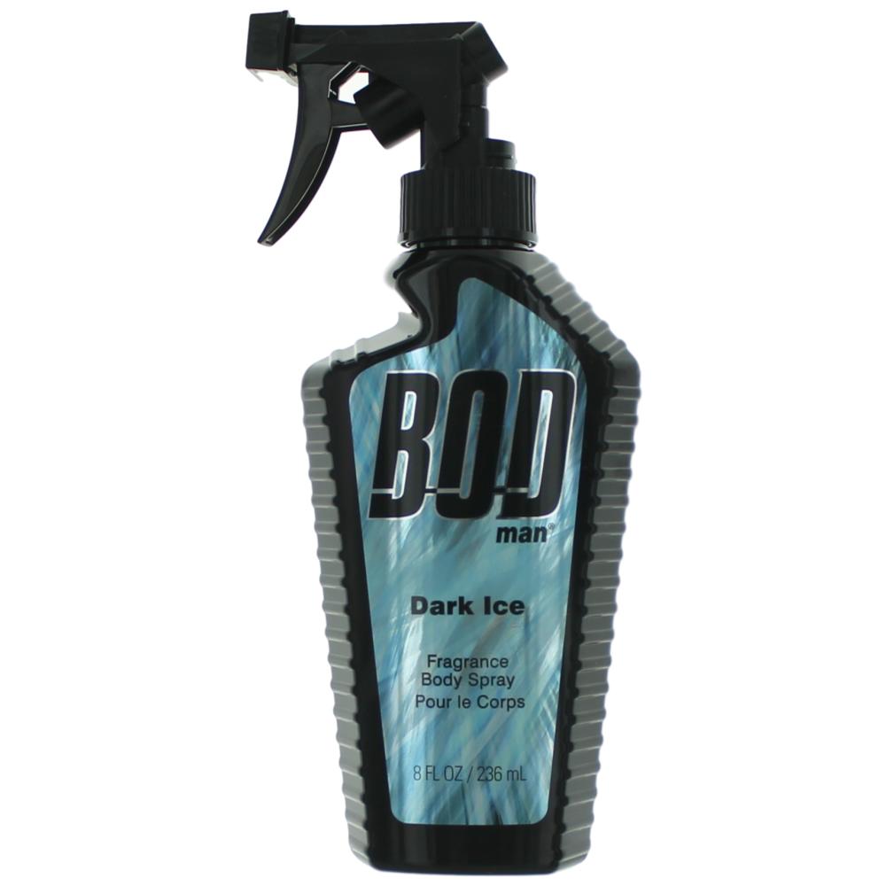 Bod Man Dark Ice, 8 oz Frgrance Body Spray for Men