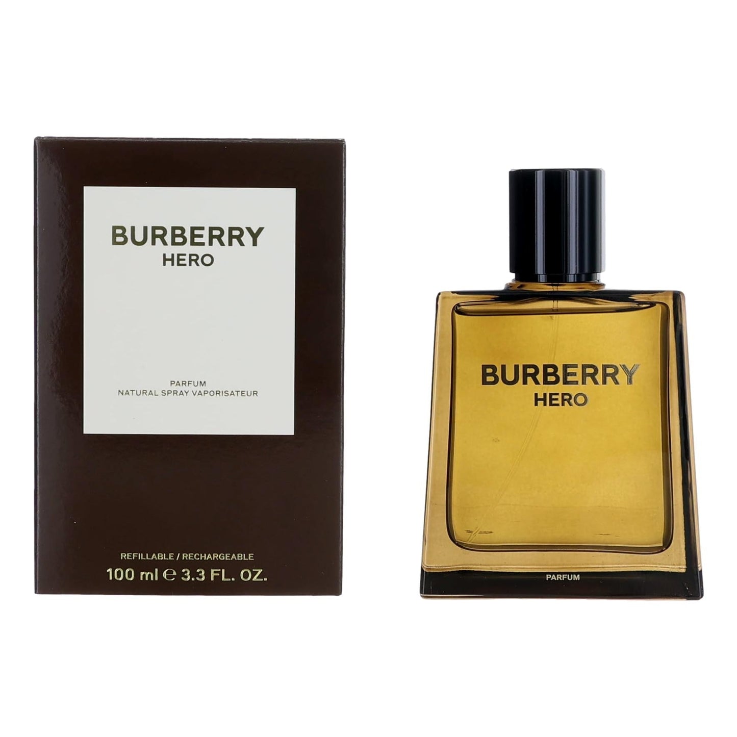 Burberry Hero, 3.3 oz Parfum Spray for Men