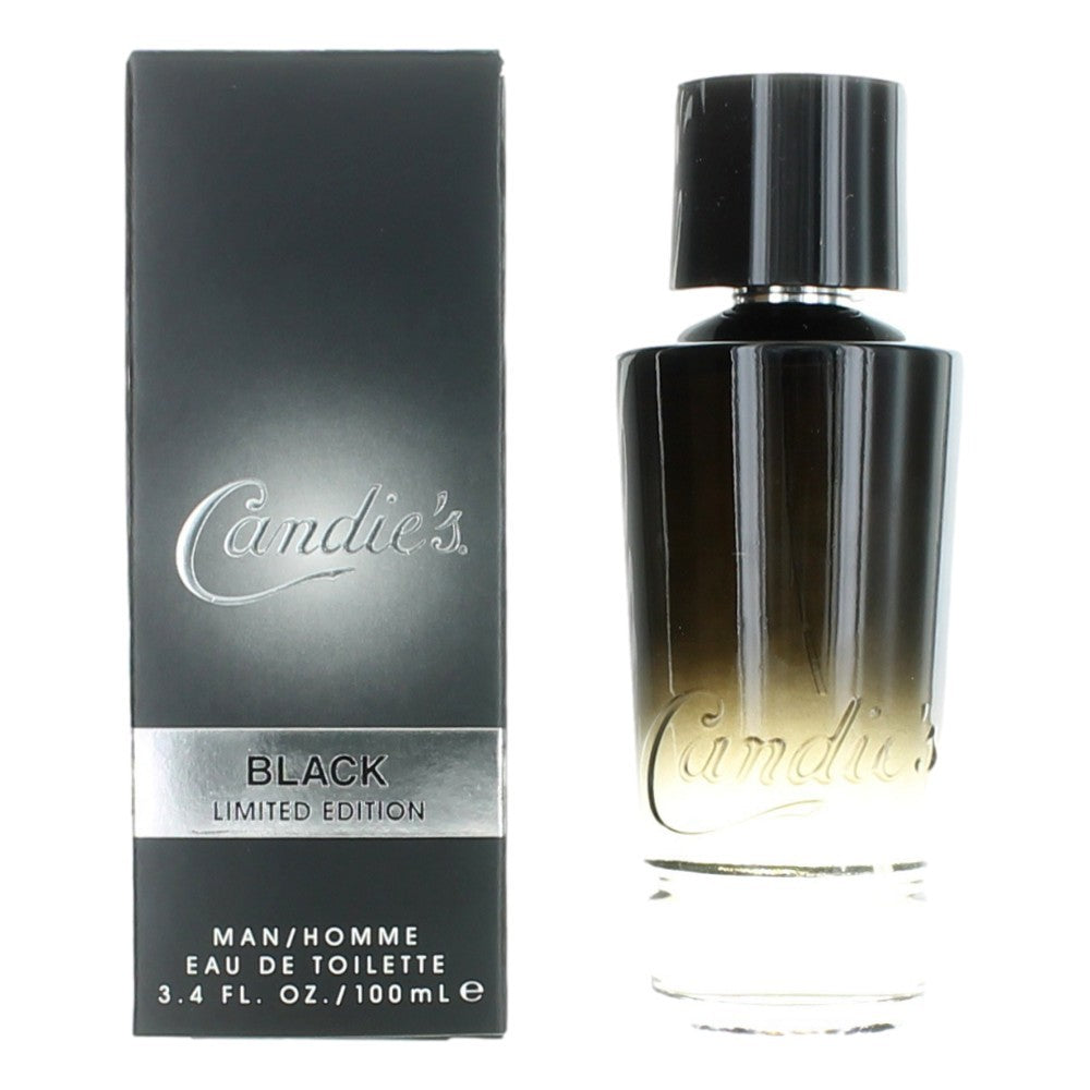 Candie's Black, 3.4 oz EDT Spray for Men