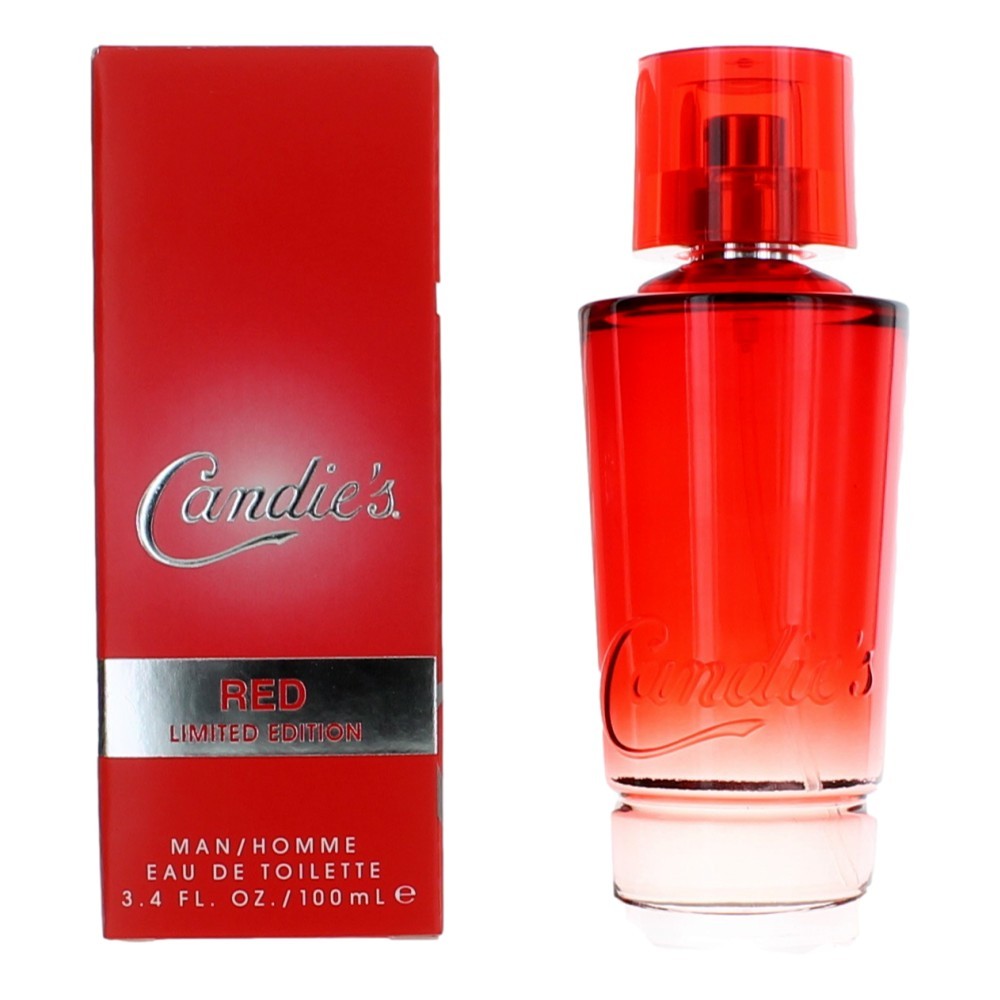 Candie's Red, 3.4 oz EDT Spray for Men