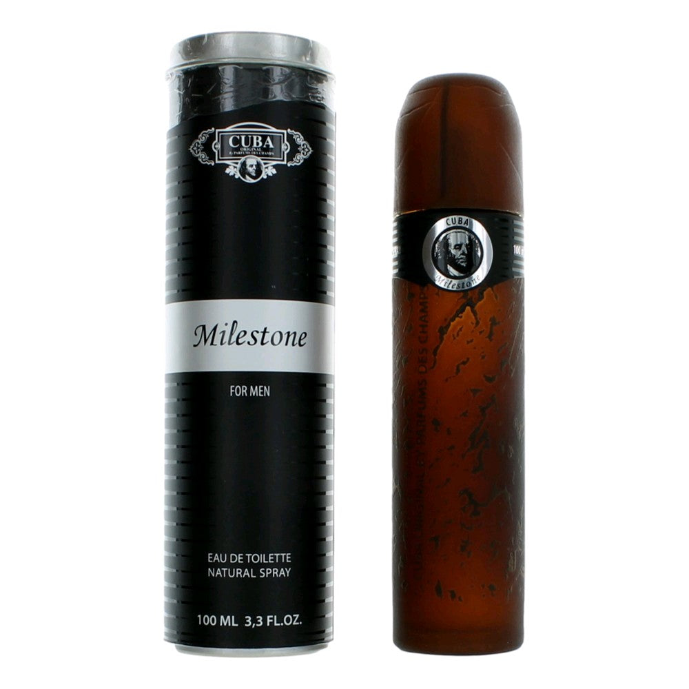Cuba Milestone, 3.3 oz EDT Spray for Men