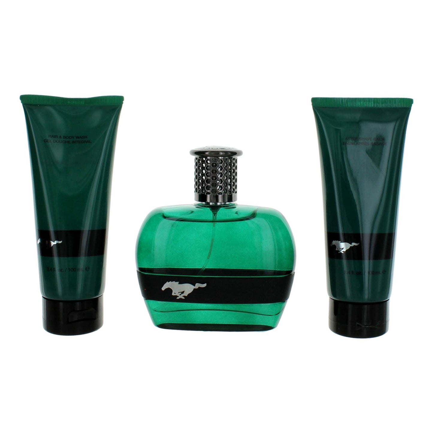 Mustang Green, 3 Piece Gift Set for Men