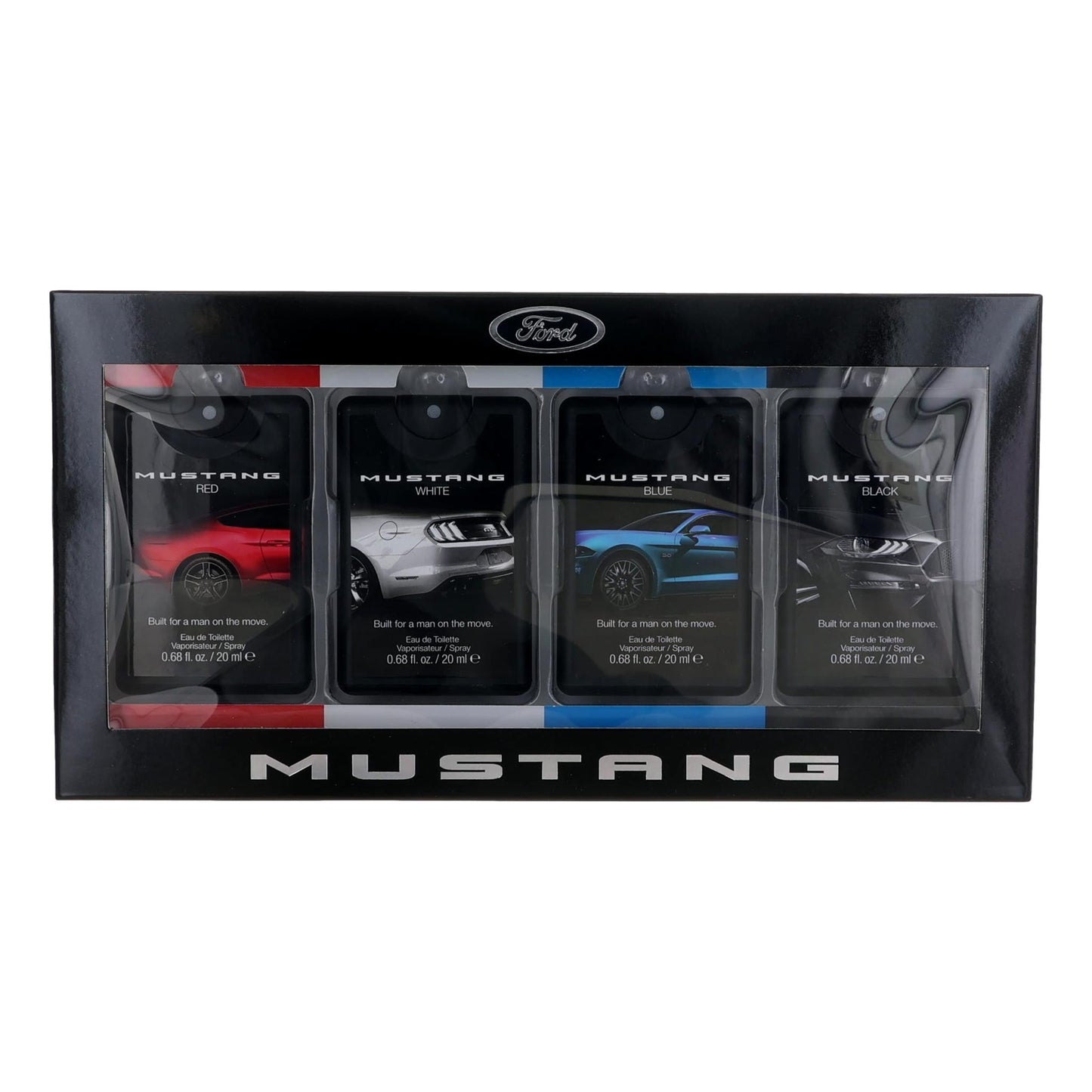 Mustang, 4 Variety Piece Set for Men