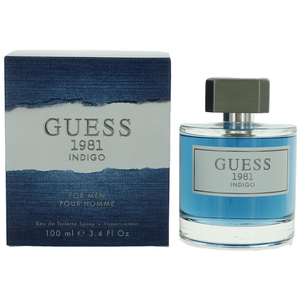 Guess 1981 Indigo, 3.4 oz EDT Spray for Men