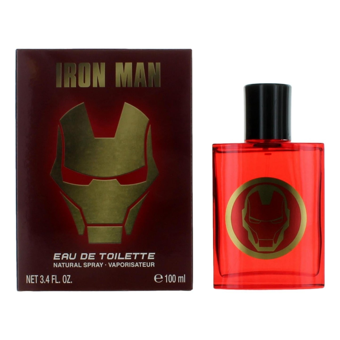 Iron Man, 3.4 oz EDT Spray for Men.