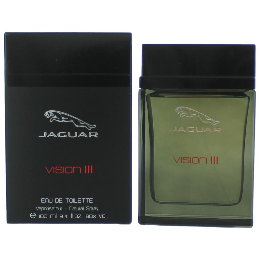 Jaguar Vision III, 3.4 oz EDT Spray for Men