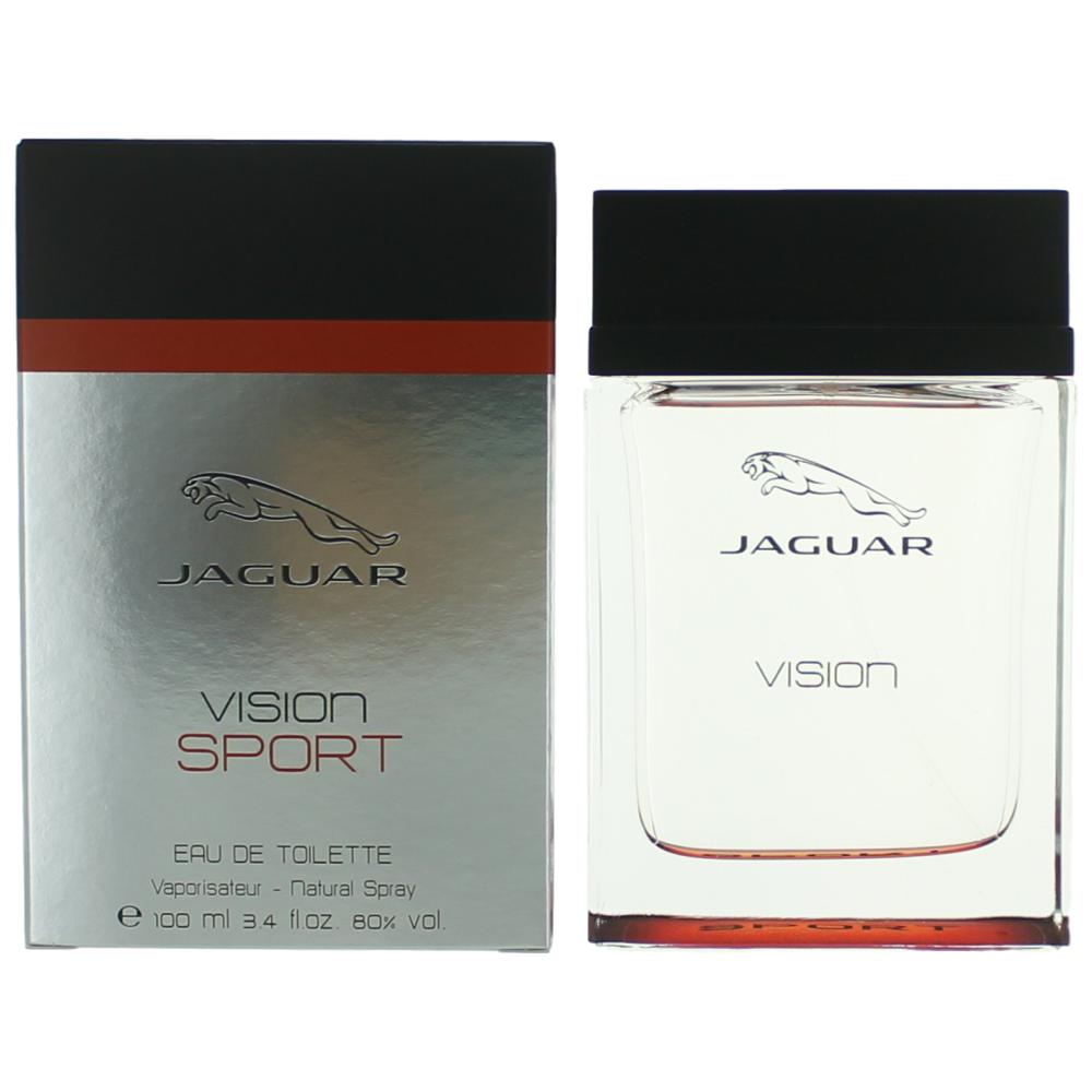 Jaguar Vision Sport, 3.4 oz EDT Spray for Men