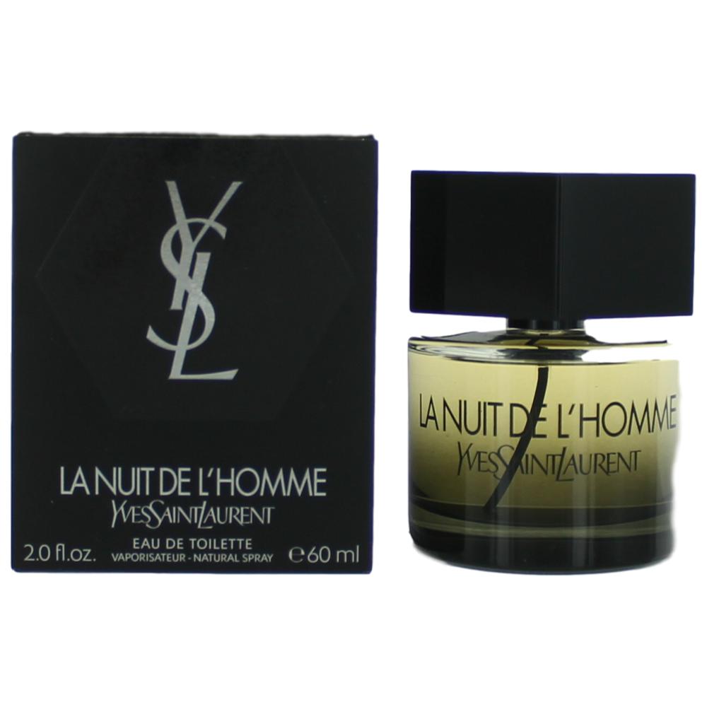 La Nuit De L'Homme, 2 oz EDT Spray for Men