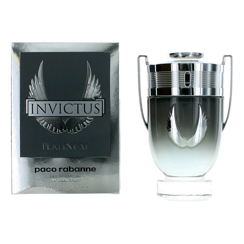 Invictus Platinum, 3.4 oz EDP Spray for Men