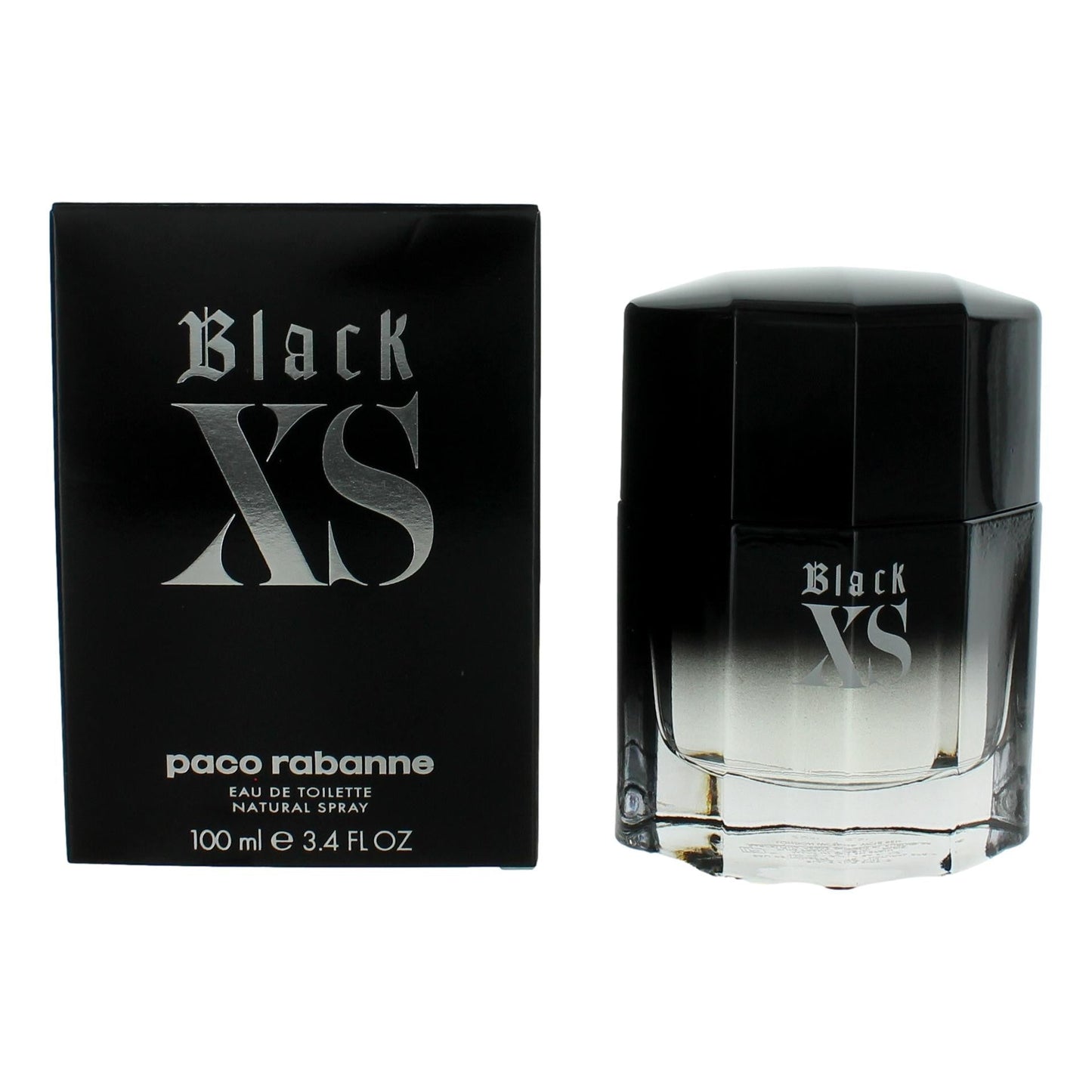 Black XS, 3.4 oz EDT Spray for Men