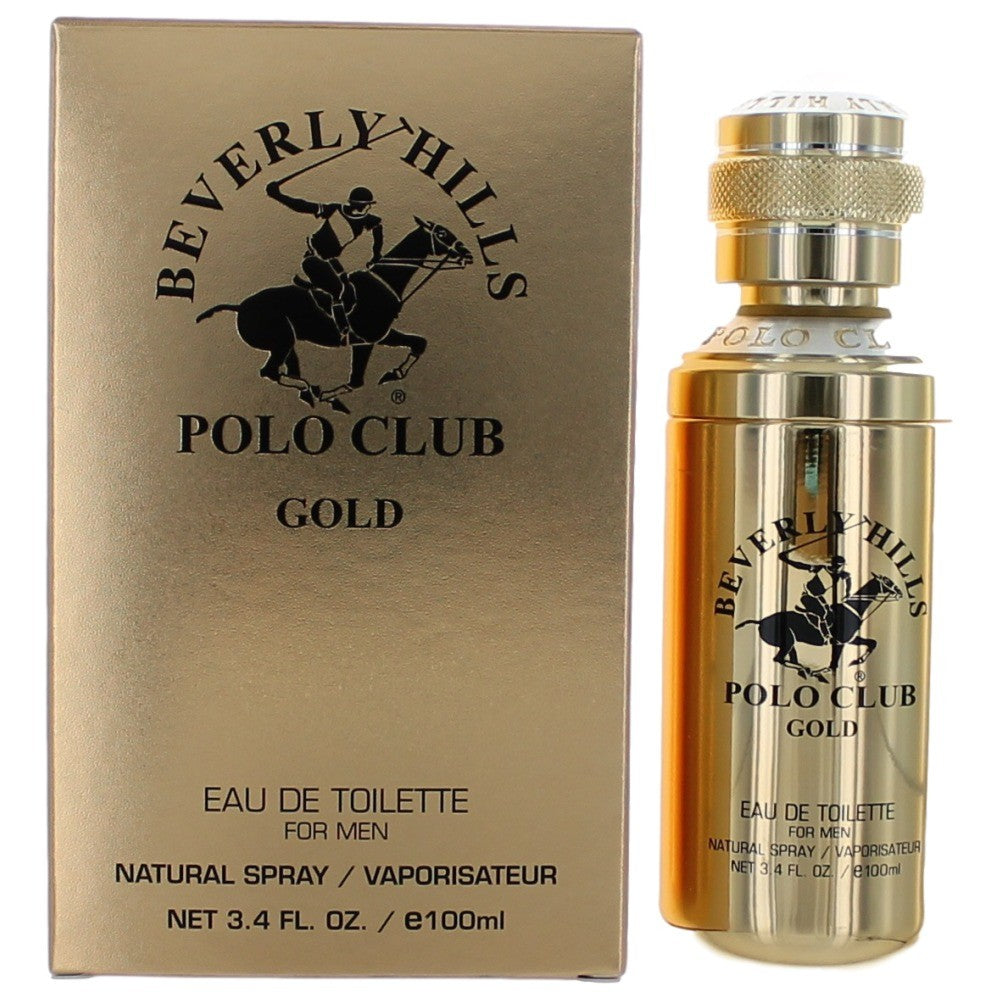 BHPC Gold, 3.4 oz EDT Spray for Men