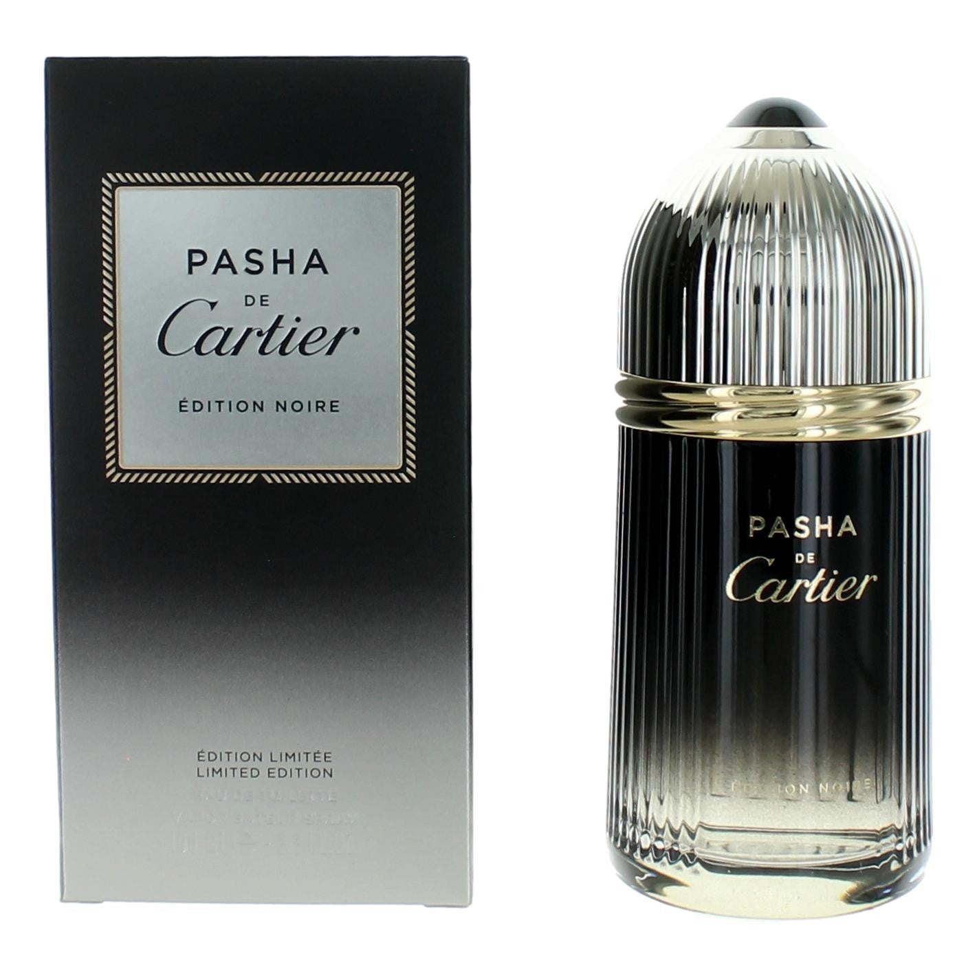 Pasha de Cartier Edition Noire, 3.3oz EDT Spray men Limted Editon