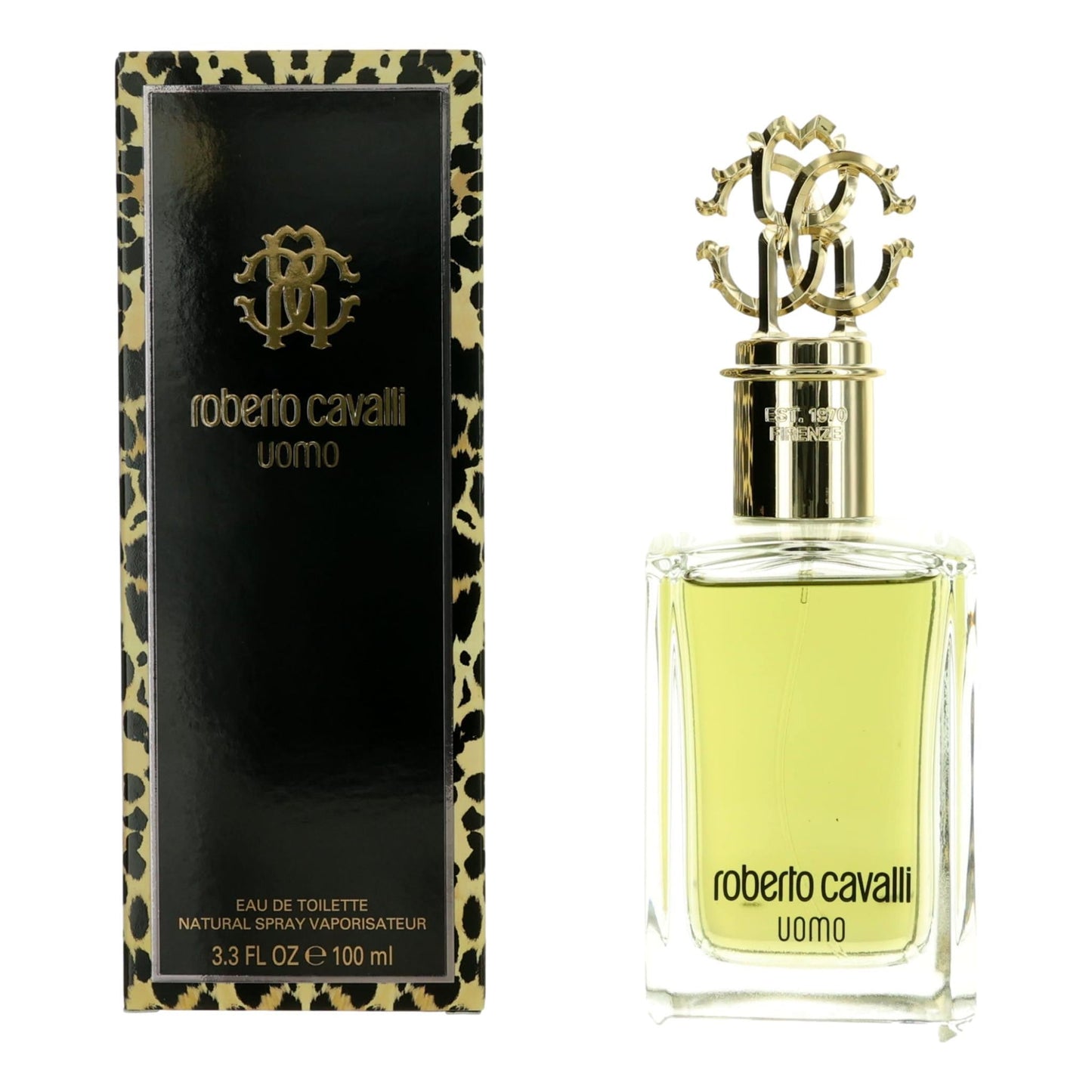 Roberto Cavalli Uomo, 3.3 oz EDT Spray for Men