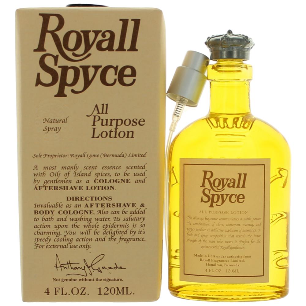Royall Spyce, 4 oz All Purpose Lotion Spray men