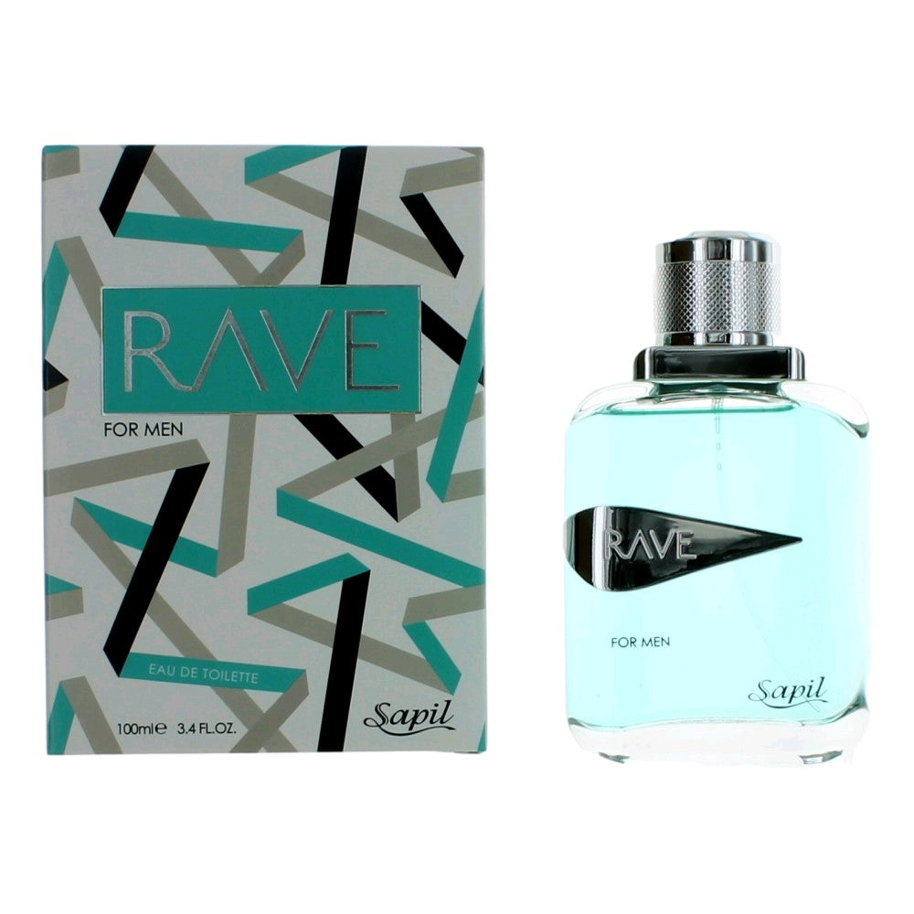 Rave, 3.4 oz EDT Spray for Men