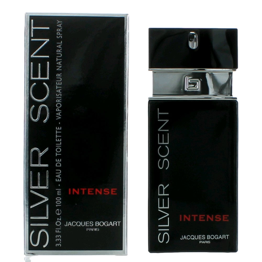 Silver Scent Intense, 3.4 oz EDT Spray for Men
