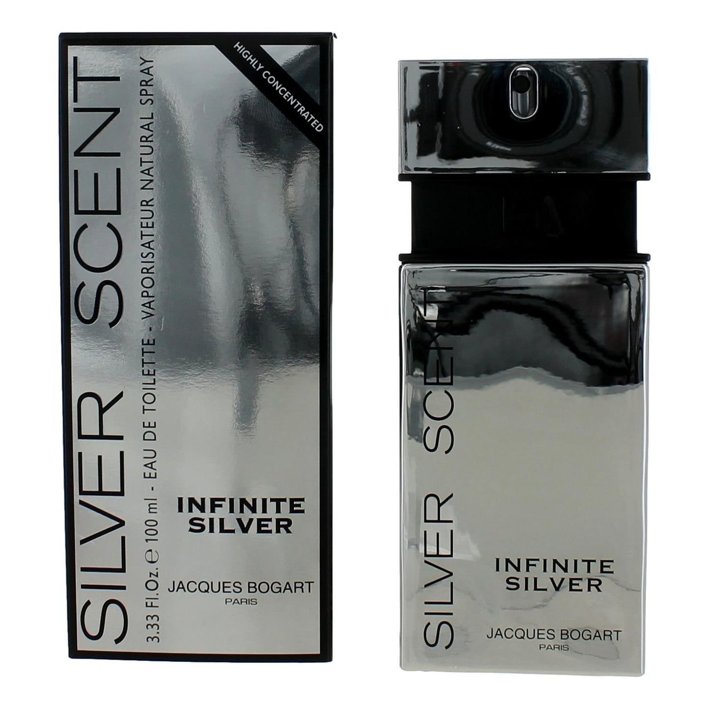 Silver Scent Infinite Silver, 3.33 oz EDT for Men
