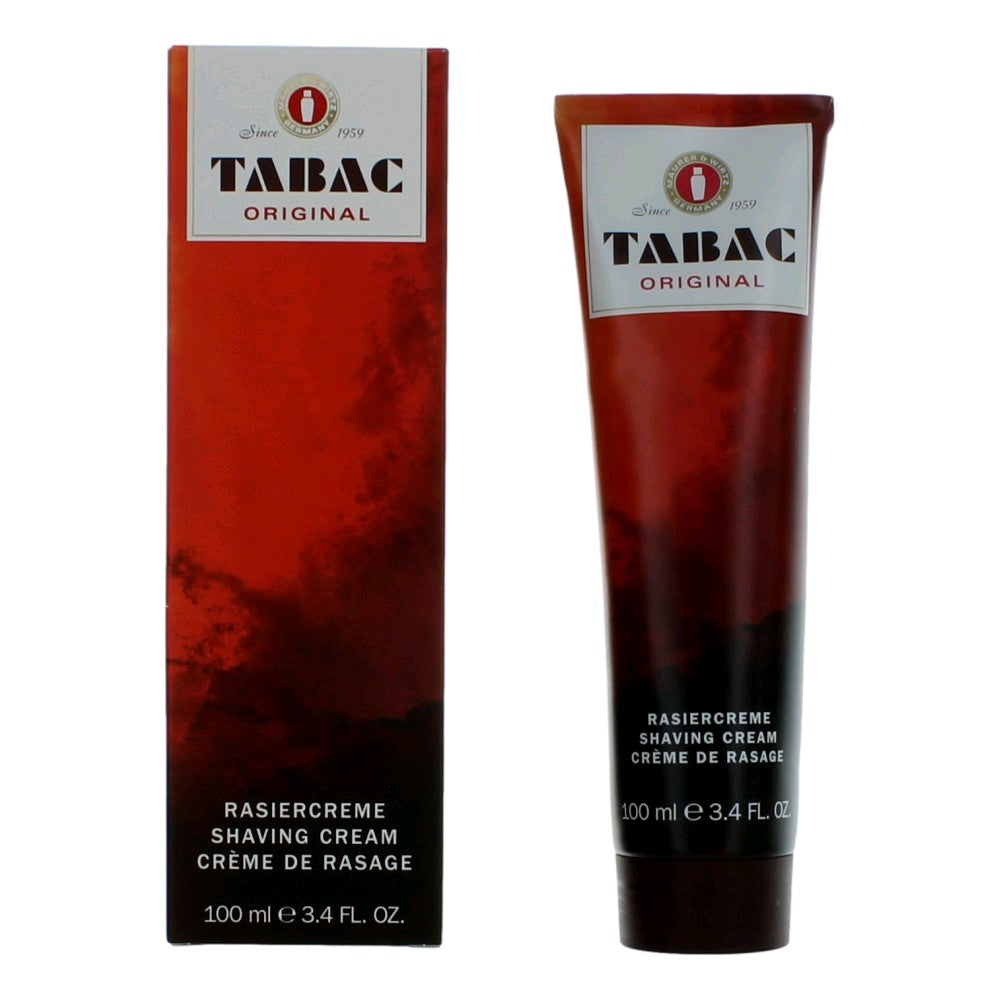 Tabac, 3.4 oz Shaving Cream for Men