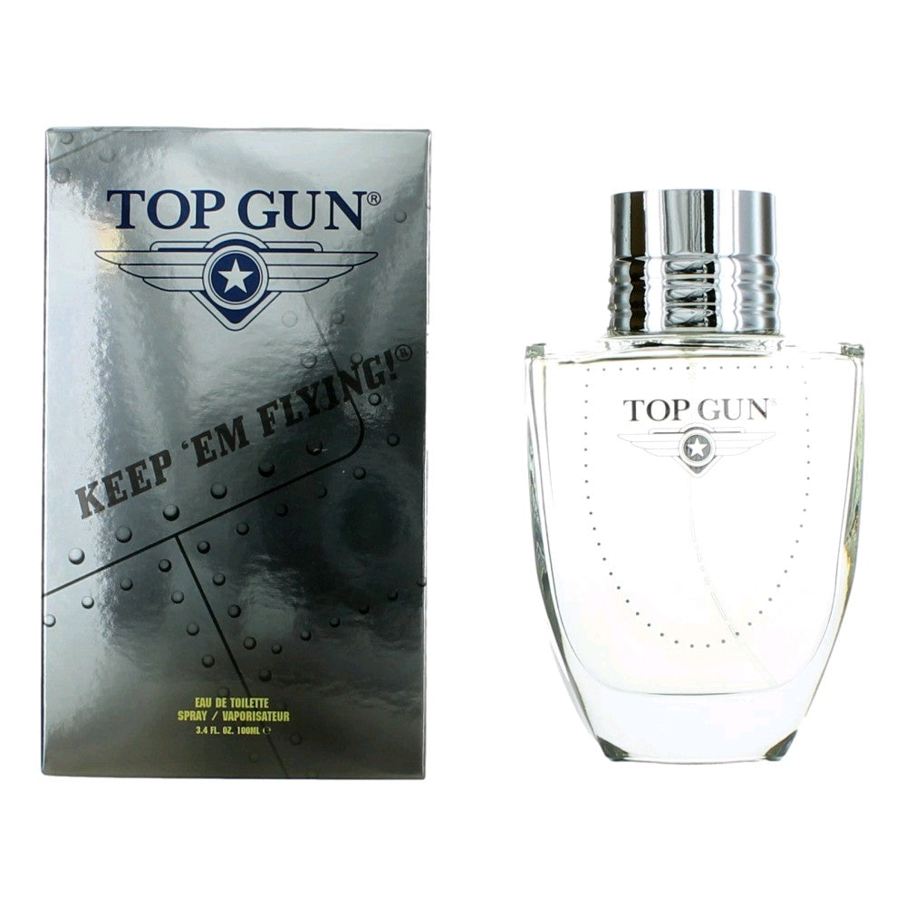 Top Gun Rivet, 3.4 oz EDT Spray for Men