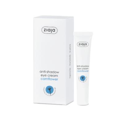 Ziaja Eye Cream with Centaurea Cyanus Extract - Dark Circle & Fine Wrinkle Reduction, Vegan & Fragrance-Free, 0.51 fl oz