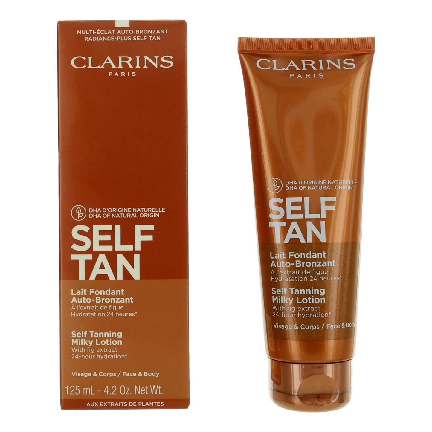 Clarins Self Tan, 4.2 oz Self Tanning Milky Lotion