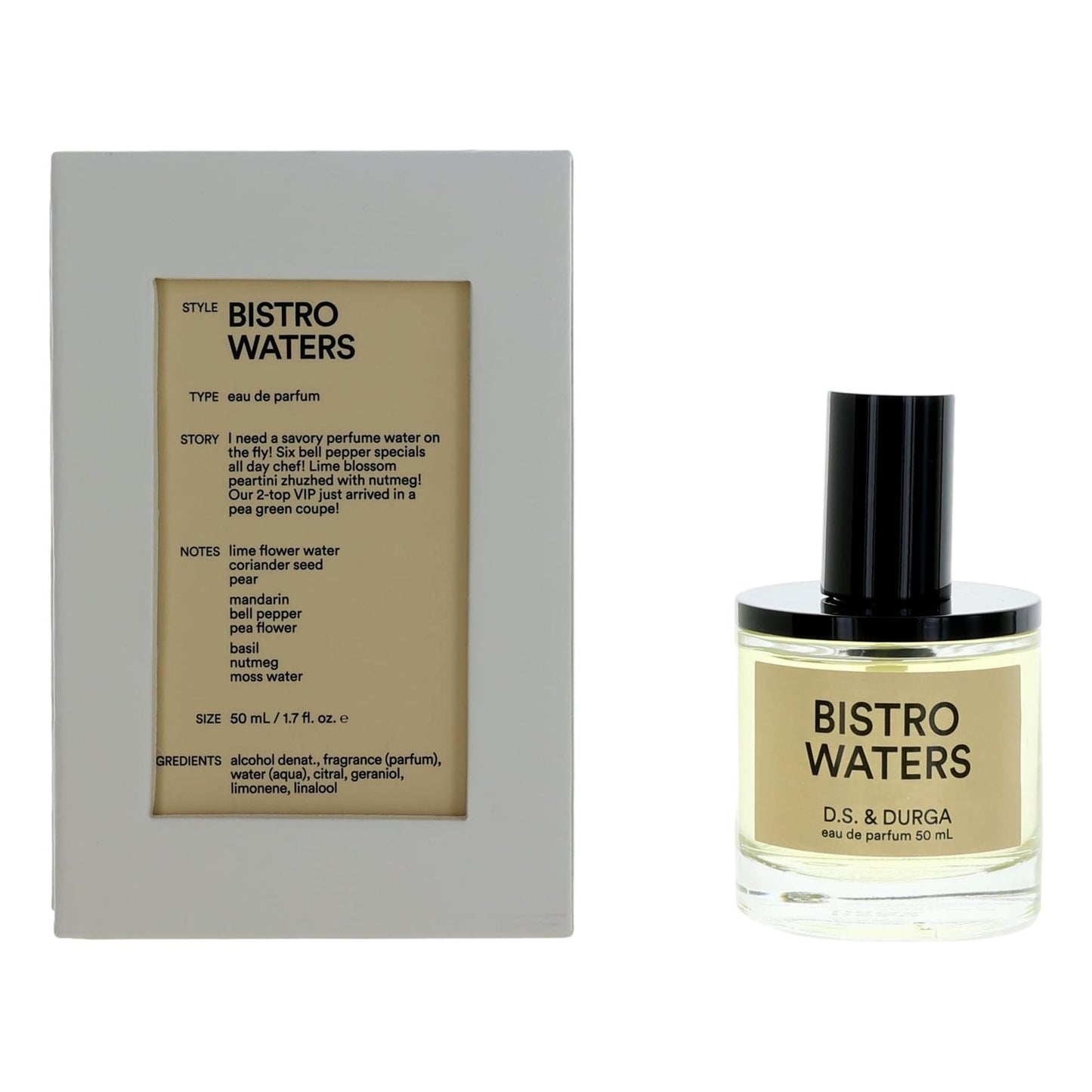 Bistro Waters, 1.7 oz EDP Spray for Unisex