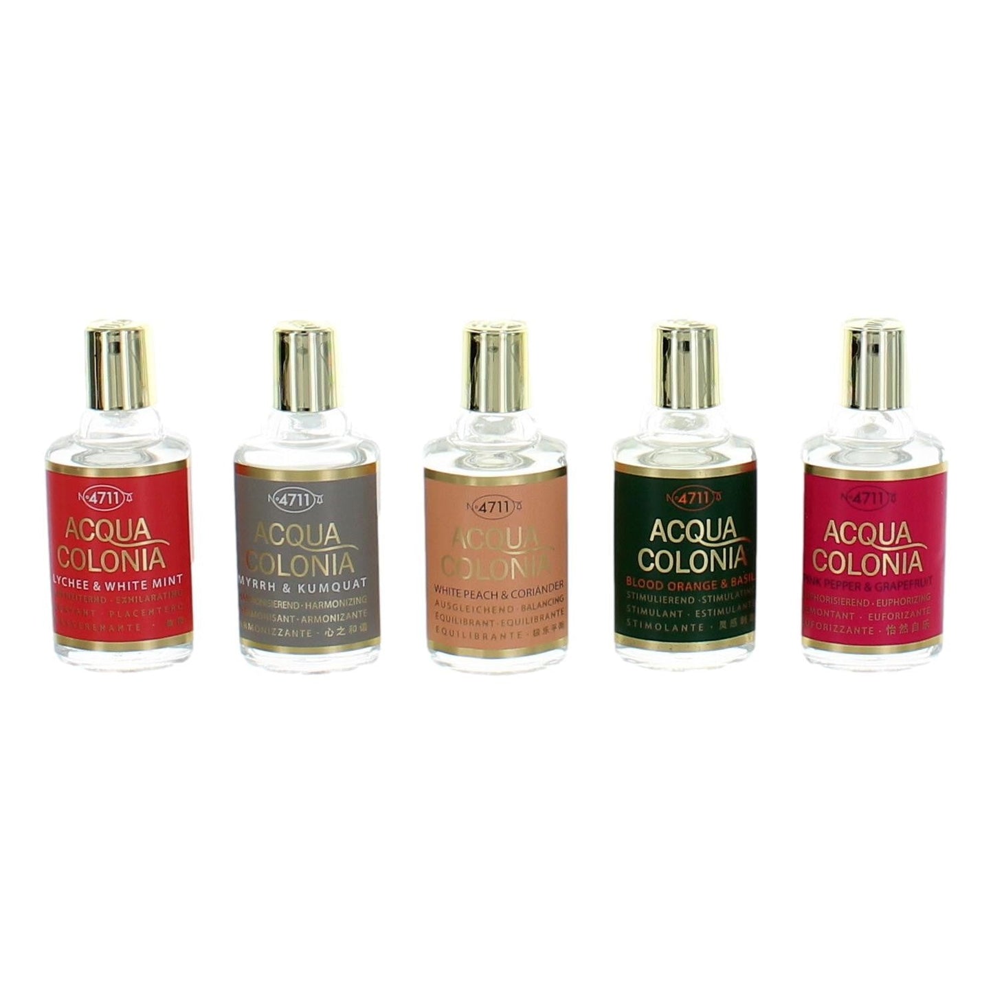 Acqua Colonia, 5 Piece Variety Set No.2 for Unisex