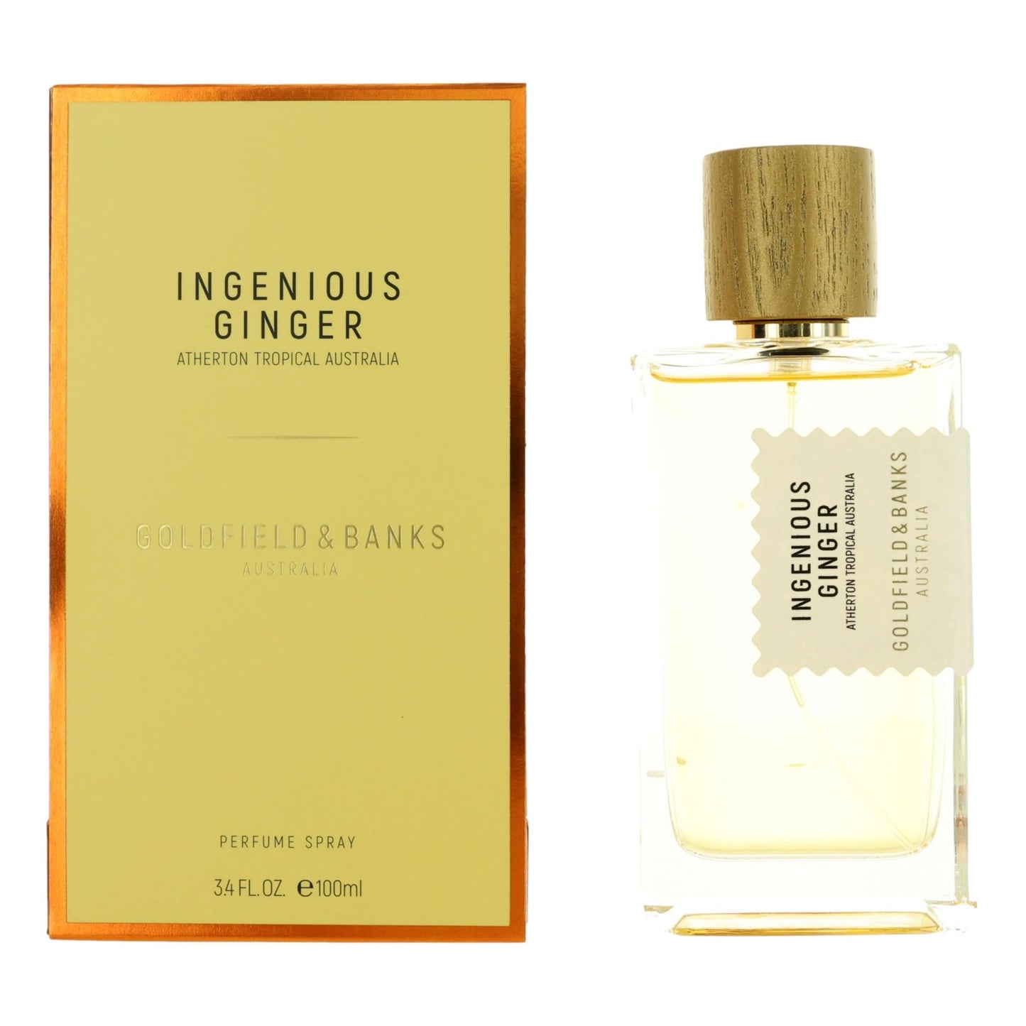 Ingenious Ginger, 3.4 oz Perfume Spray for Unisex