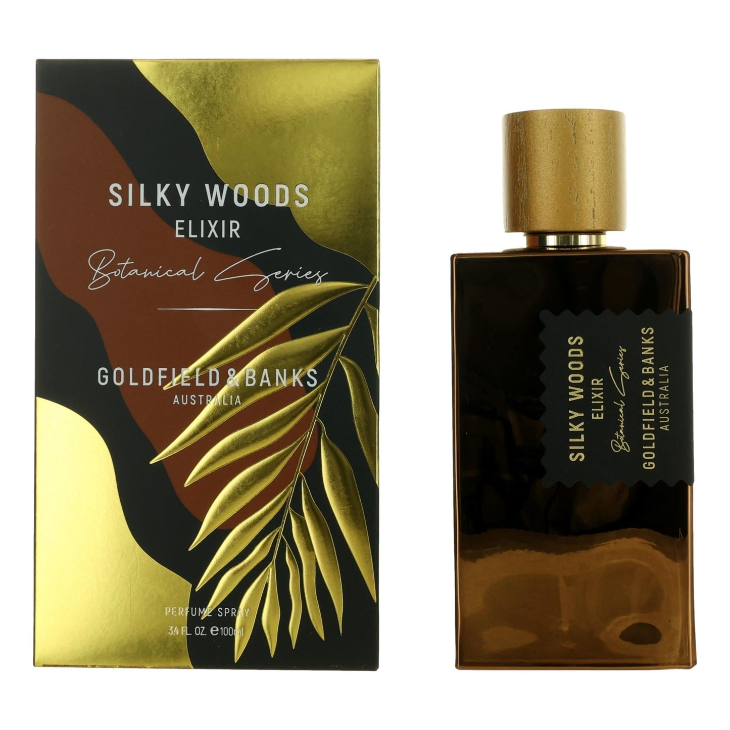 Silky Woods Elixir, 3.4oz Perfume Spray for Unisex