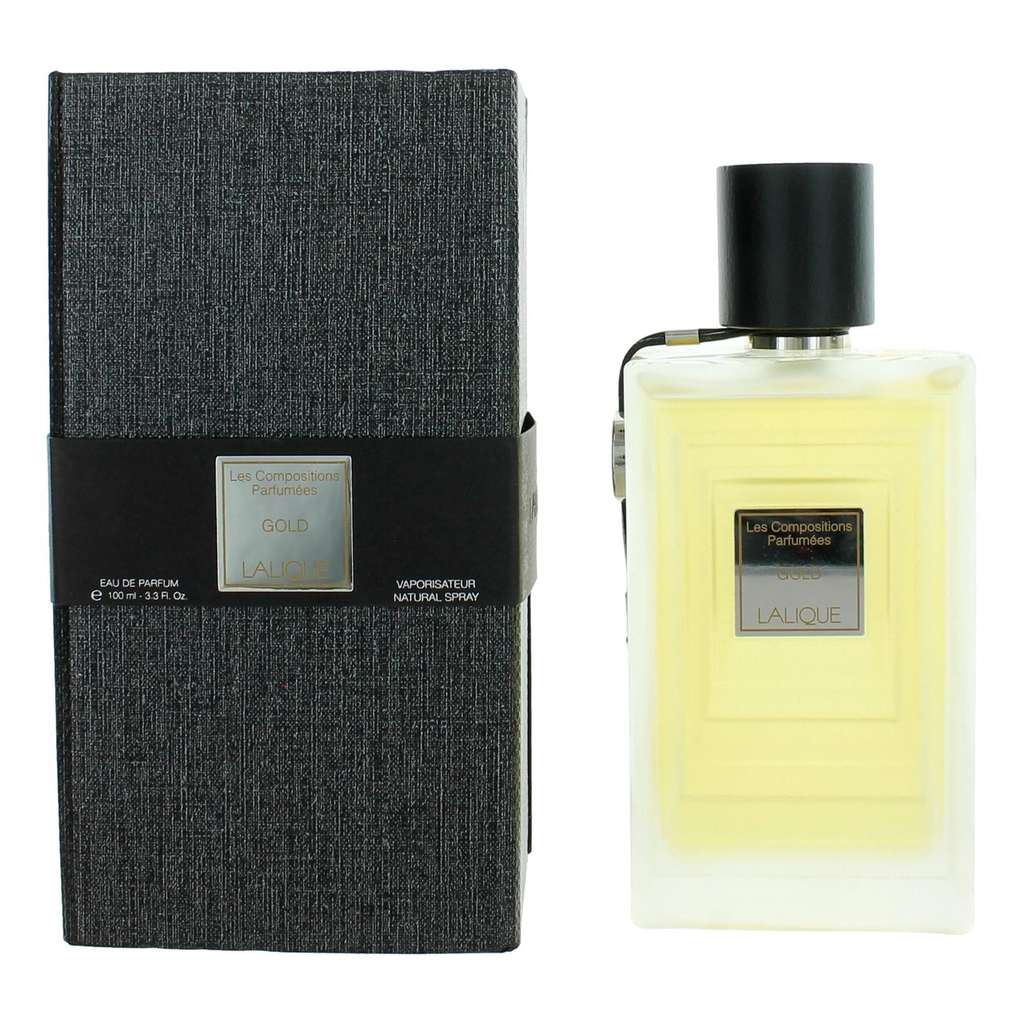 Lalique Les Compositions Parfumees Gold, 3.3oz EDP Spray for Unisex