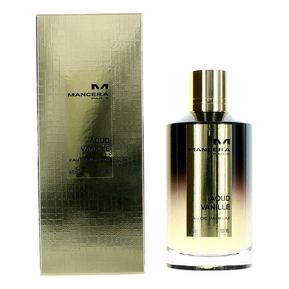 Mancera Aoud Vanille, 4 oz EDP Spray for Unisex