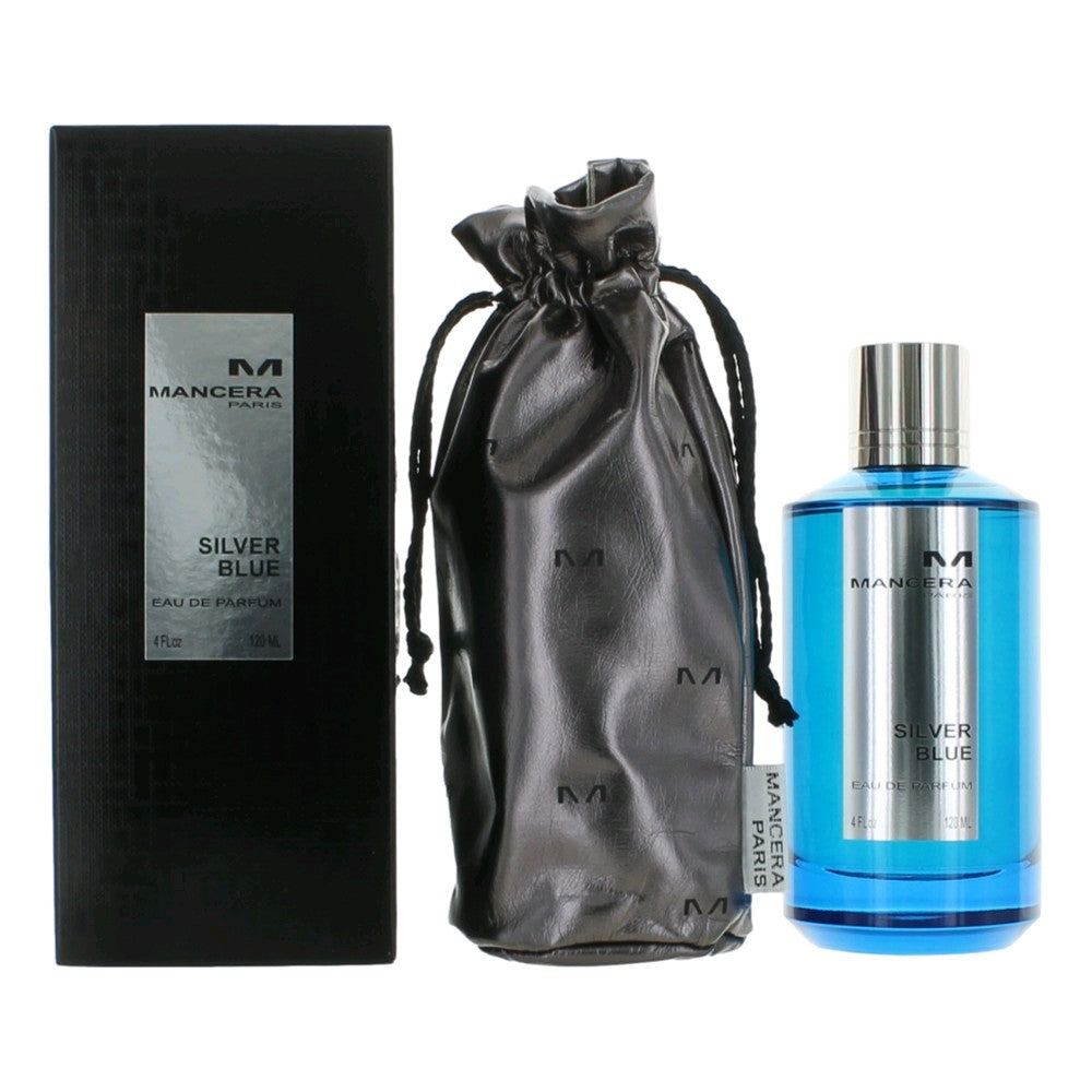 Mancera Silver Blue, 4 oz EDP Spray for Unisex
