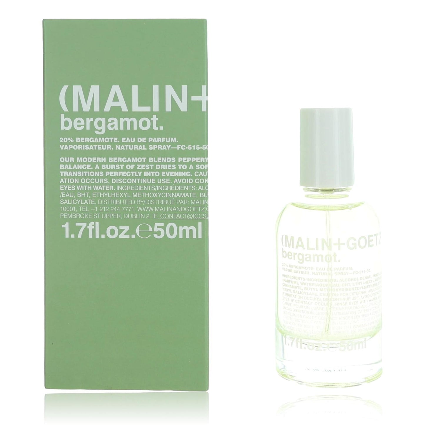 Malin & Goetz Bergamot, 1.7 oz EDP Spray for Unisex
