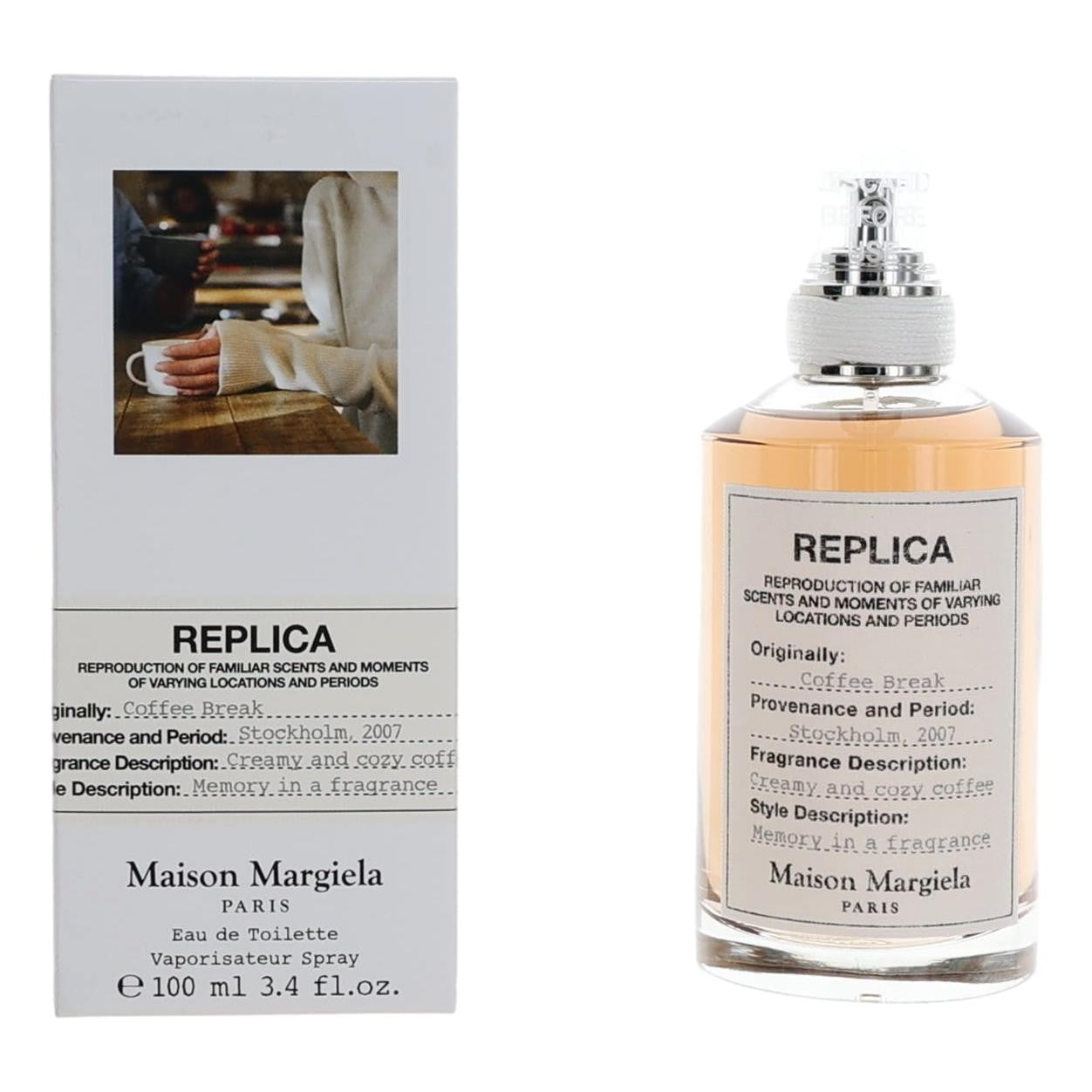 Replica Coffee Break, 3.4 oz EDT Spray for Unisex
