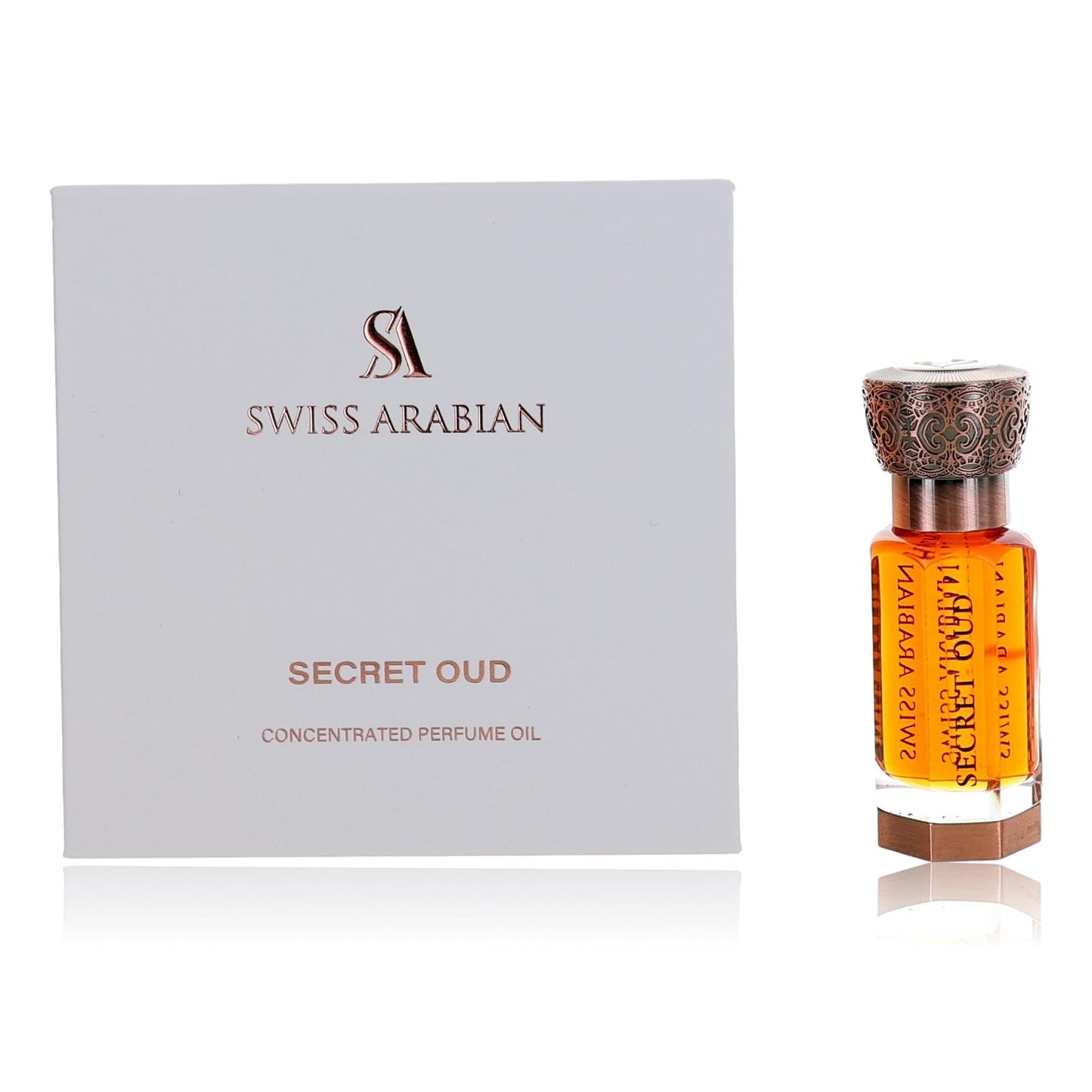Secret Oud, 0.4oz Concentrated Perfume Oil for Unisex