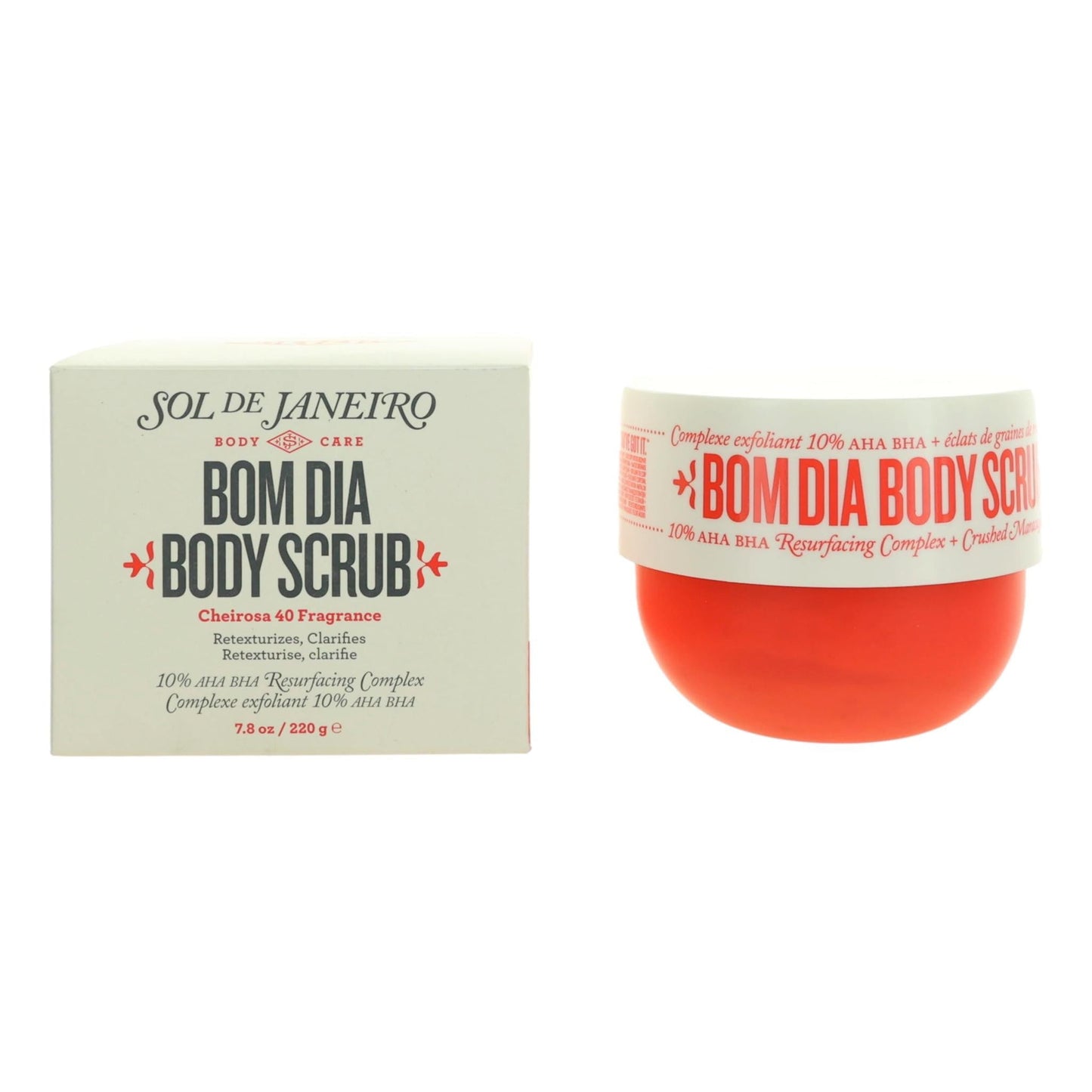 Bom Dia Body Scrub, 7.8 oz Body Scrub