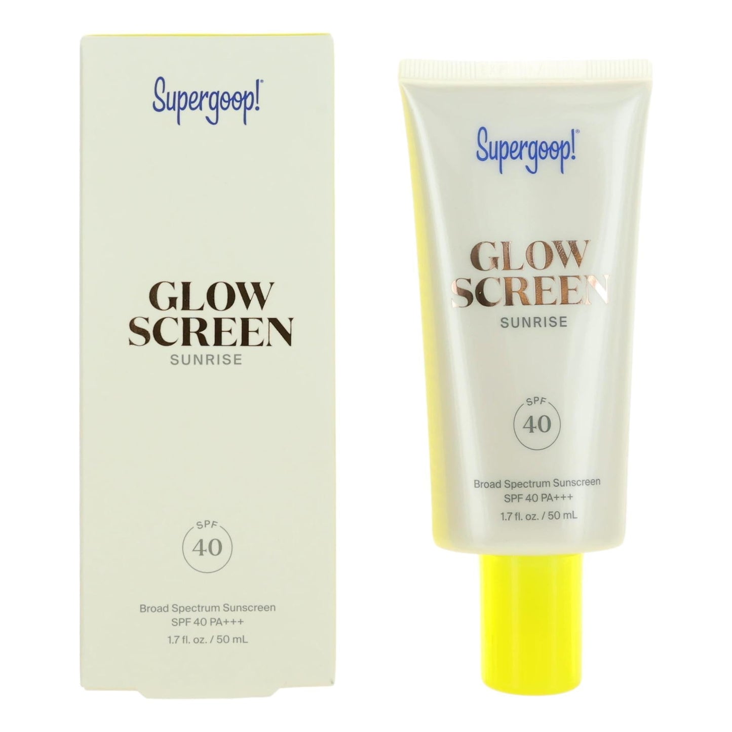 Supergoop Glow Screen, 1.7 oz Sunscreen SPF 40- Sunrise