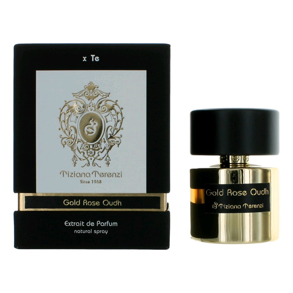 Gold Rose Oudh, 3.4oz Extrait De Parfum Spray for Unisex